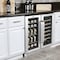 Whynter 24 in Built-In French Door Dual Zone Wine Refrigerator/Beverage Center BWB-2060FDS - alternate 5
